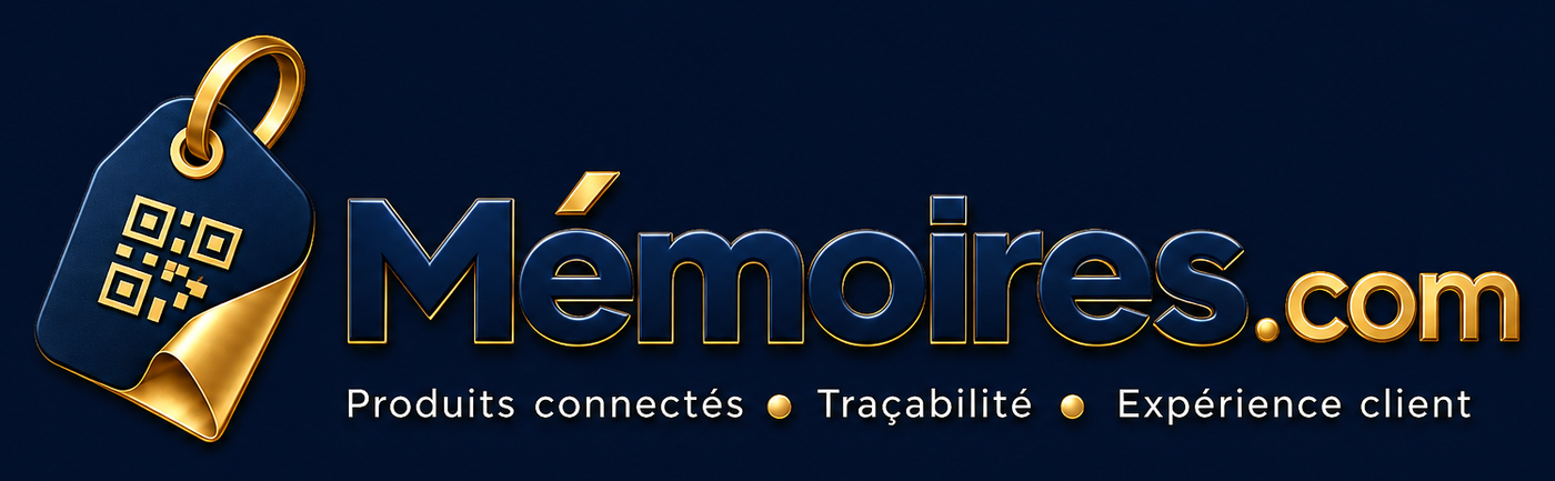Mémoires.com — Produits connectés, Traçabilité, Expérience client