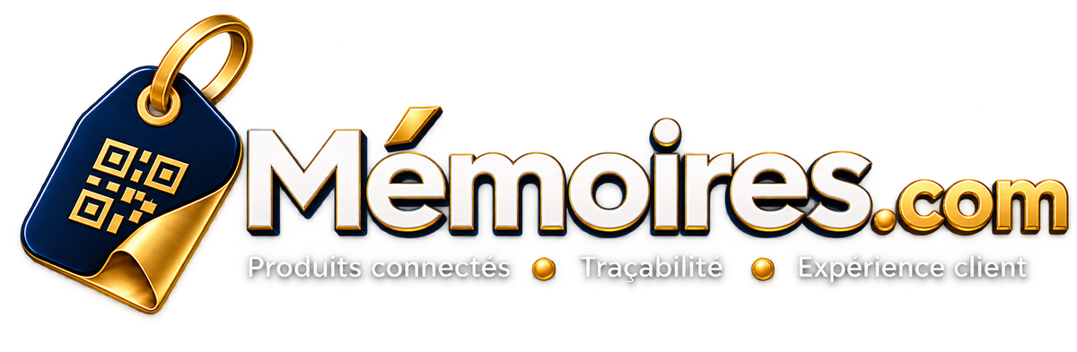 Mémoires.com — Produits connectés, Traçabilité, Expérience client